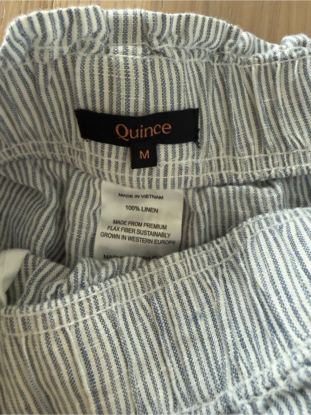 Quince Linen Shorts - Picture 2 of 3